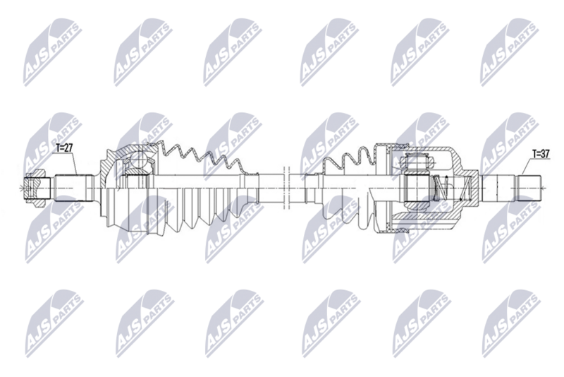 NTY NPW-CT-182 Drive Shaft