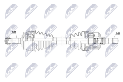 Drive Shaft NTY NPW-CT-182