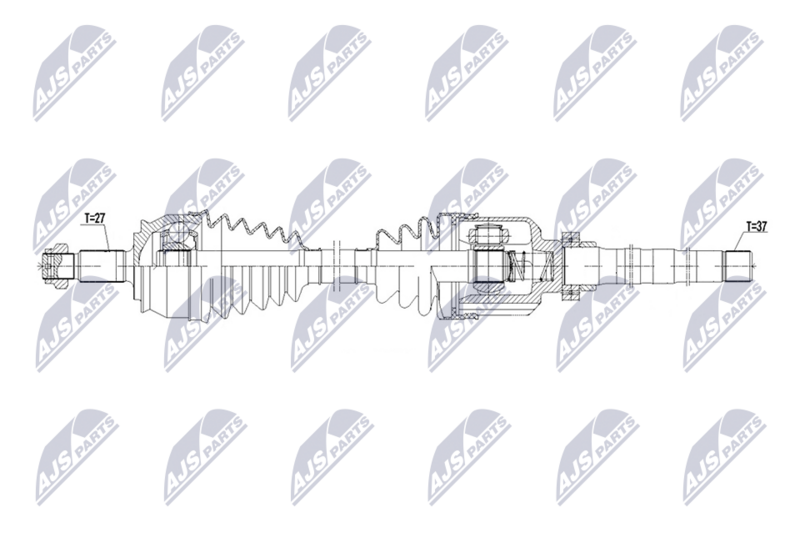 NTY NPW-CT-183 Drive Shaft