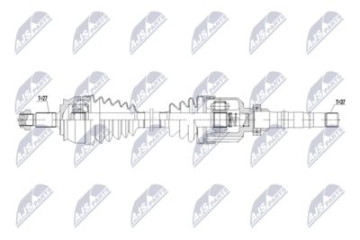 Drive Shaft NTY NPW-CT-183