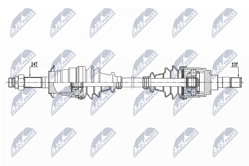 NTY NPW-DA-000 Drive Shaft