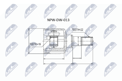 Joint Kit, drive shaft NTY NPW-DW-013