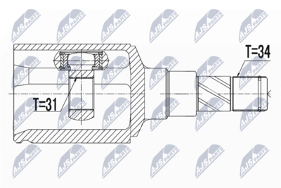 Joint Kit, drive shaft NTY NPW-DW-026
