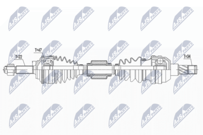 Drive Shaft NTY NPW-DW-041