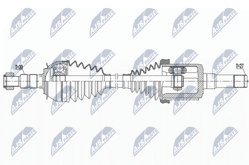 NTY NPW-DW-047 Drive Shaft