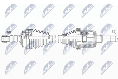 Drive Shaft NTY NPW-DW-047