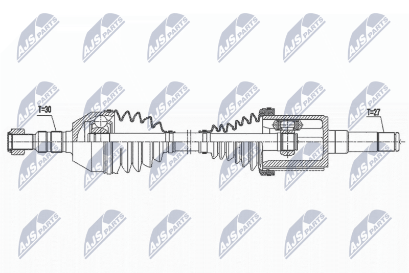 NTY NPW-DW-049 Drive Shaft