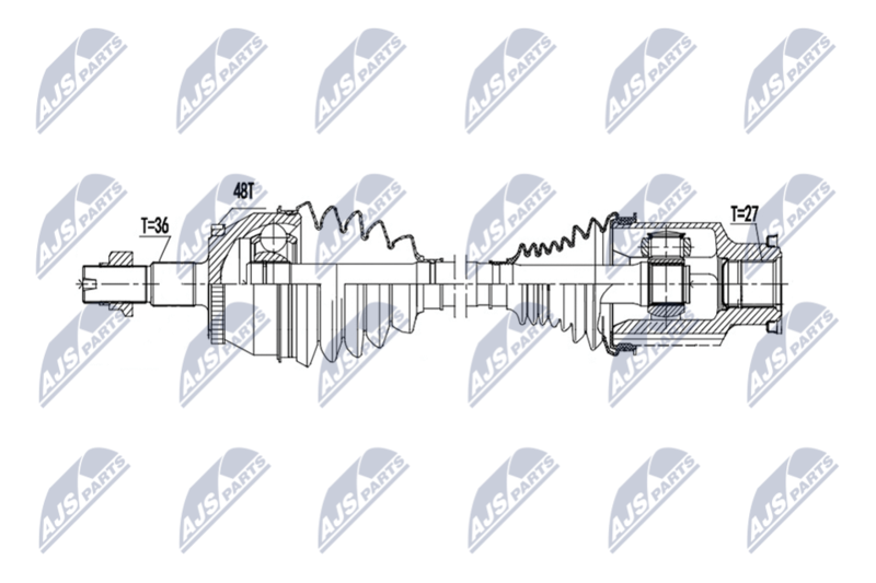 NTY NPW-DW-065 Drive Shaft