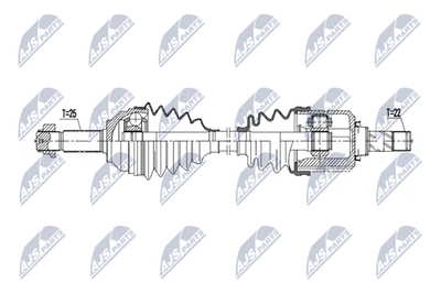 Drive Shaft NTY NPW-DW-069