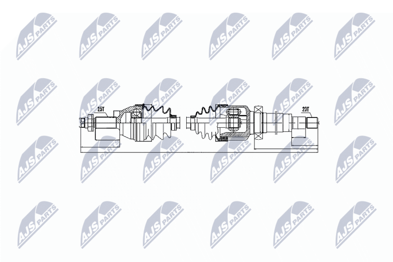 NTY NPW-FR-030 Drive Shaft