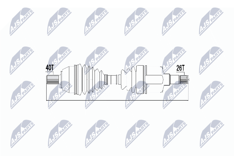 NTY NPW-FR-050 Drive Shaft