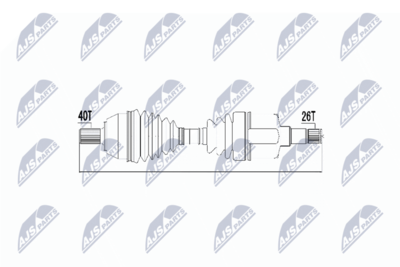 Drive Shaft NTY NPW-FR-050