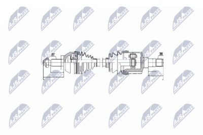 Drive Shaft NTY NPW-FR-053