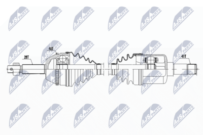 Drive Shaft NTY NPW-FR-062