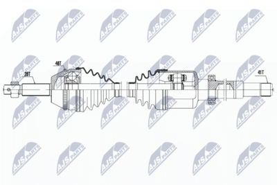 Drive Shaft NTY NPW-FR-063