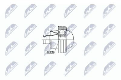 Joint Kit, drive shaft NTY NPW-FR-070