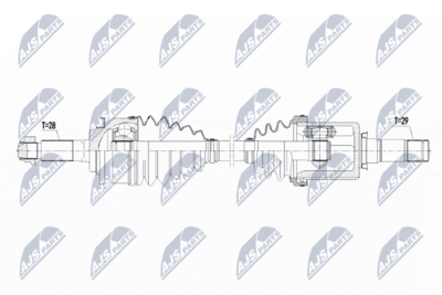 Drive Shaft NTY NPW-FR-088