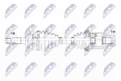 Drive Shaft NTY NPW-FR-090