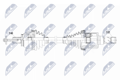 Drive Shaft NTY NPW-FR-092