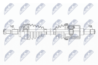 Drive Shaft NTY NPW-FR-101