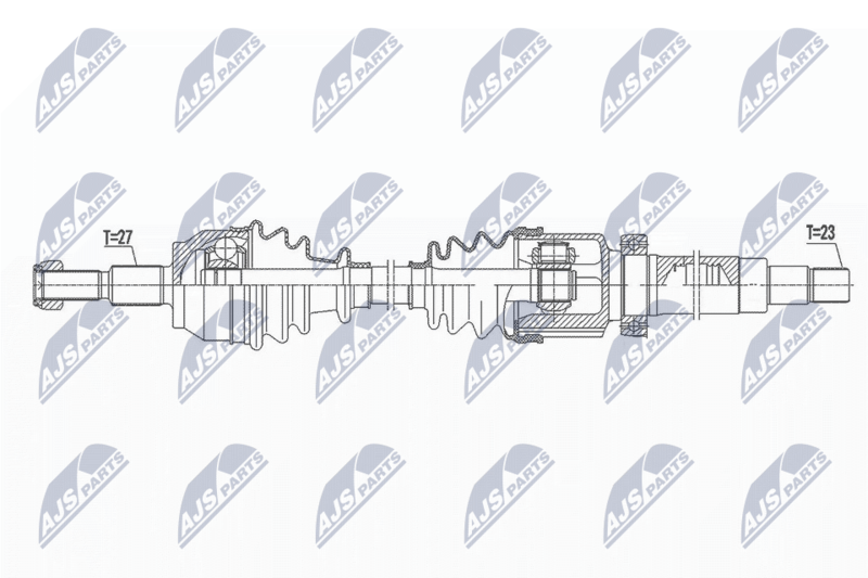 NTY NPW-FR-111 Drive Shaft