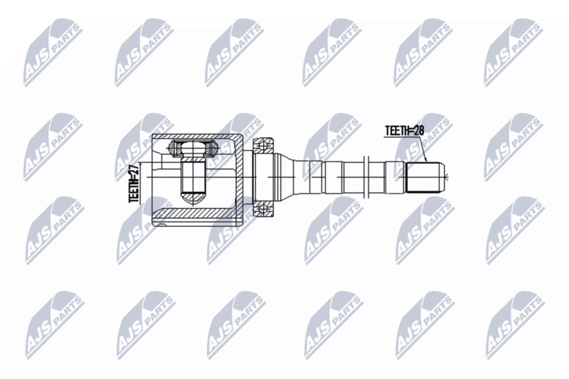 NTY NPW-FR-122 Joint Kit, drive shaft