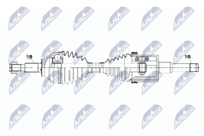Drive Shaft NTY NPW-FR-123