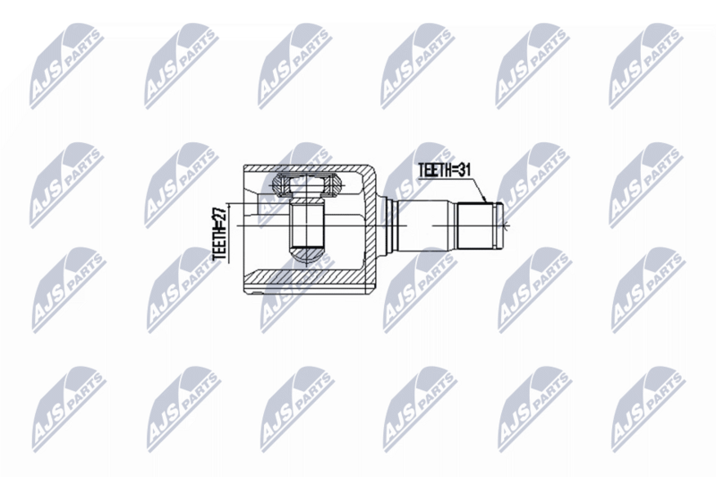 NTY NPW-FR-124 Joint Kit, drive shaft