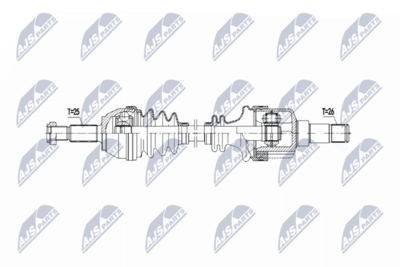 Drive Shaft NTY NPW-FR-165