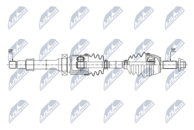 Drive Shaft NTY NPW-FR-173
