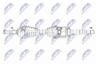 Drive Shaft NTY NPW-FR-180