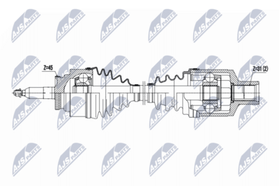 Drive Shaft NTY NPW-FR-193