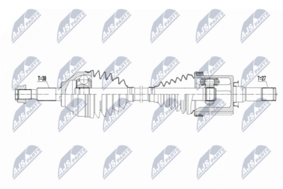 Drive Shaft NTY NPW-FR-203