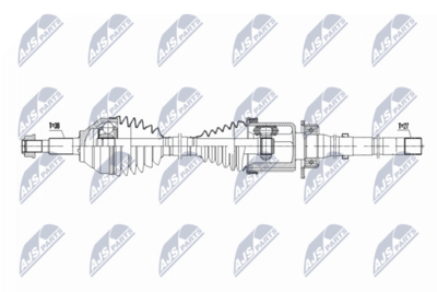 Drive Shaft NTY NPW-FR-204