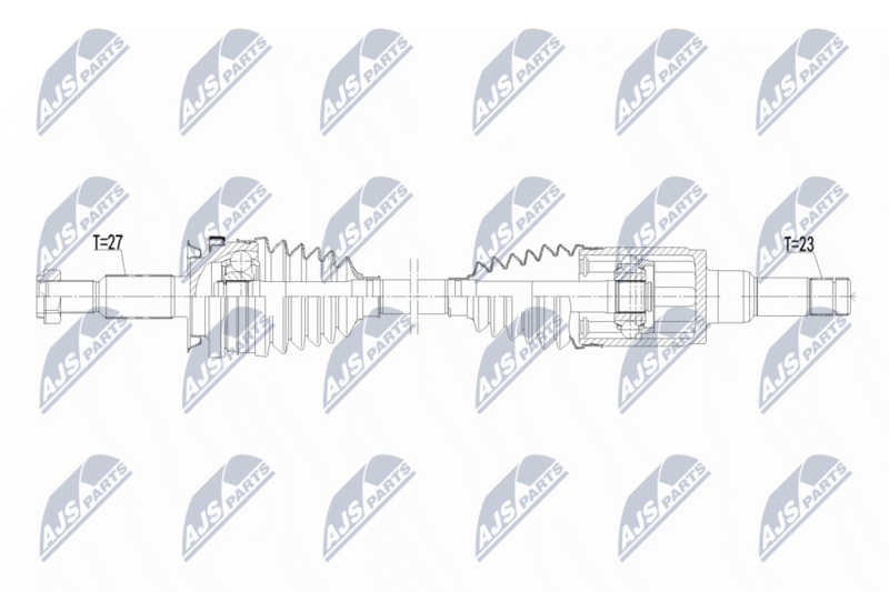 NTY NPW-FR-212 Drive Shaft