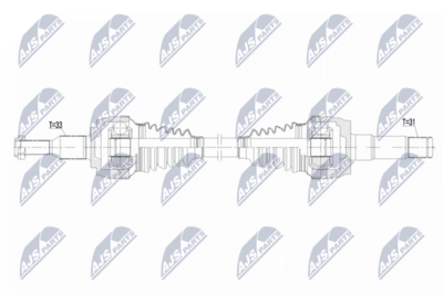 Drive Shaft NTY NPW-FR-217