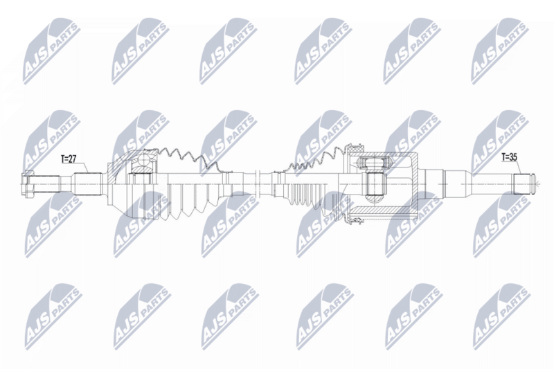 NTY NPW-FR-219 Drive Shaft