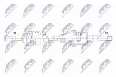 Drive Shaft NTY NPW-FR-219