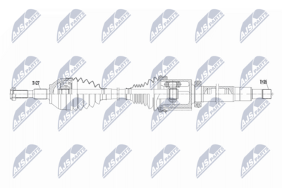 Drive Shaft NTY NPW-FR-220