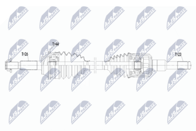 Drive Shaft NTY NPW-FR-224