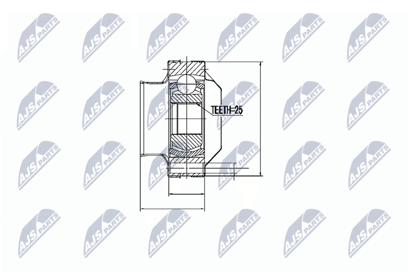 NTY NPW-FT-001 Joint Kit, drive shaft