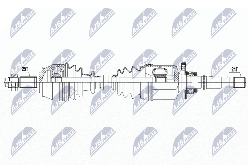 NTY NPW-FT-020 Drive Shaft