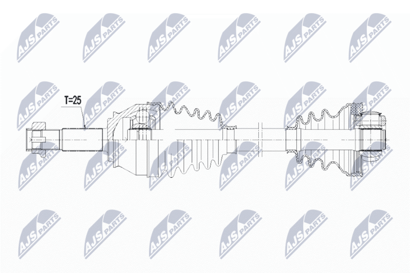 NTY NPW-FT-023 Drive Shaft