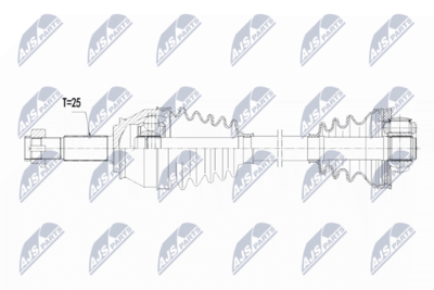 Drive Shaft NTY NPW-FT-025
