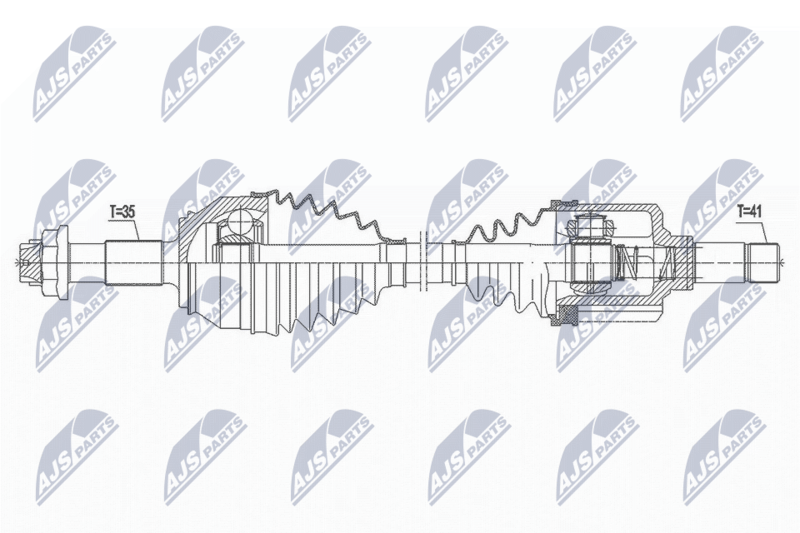 NTY NPW-FT-037 Drive Shaft