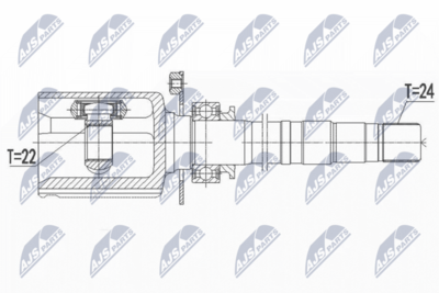 Joint Kit, drive shaft NTY NPW-FT-042