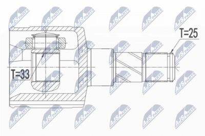 Joint Kit, drive shaft NTY NPW-FT-044