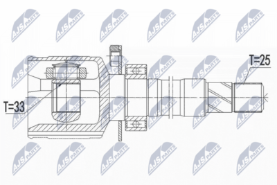 Joint Kit, drive shaft NTY NPW-FT-046