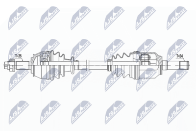 Drive Shaft NTY NPW-FT-047