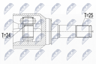 Joint Kit, drive shaft NTY NPW-FT-050